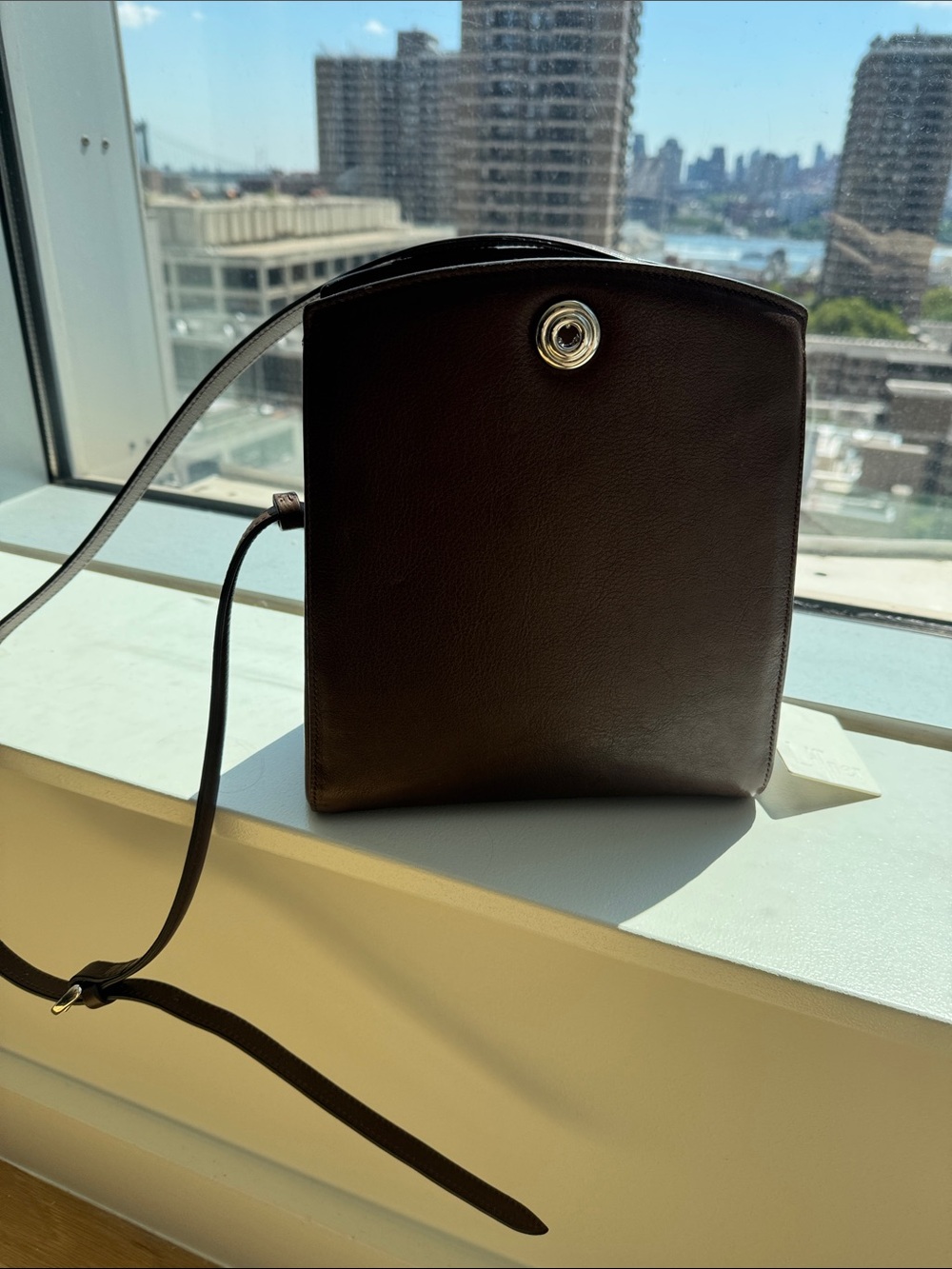 Liffner Pushlock Crossbody Bag NWT